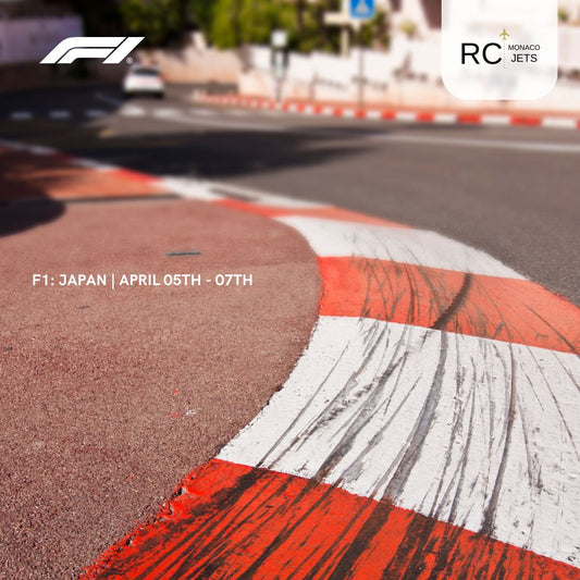 The excitement of Formula 1 takes over Japan in April
