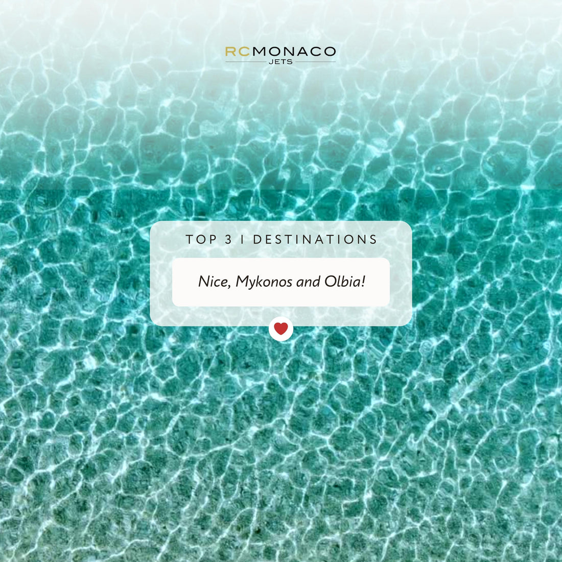 THE TOP 3 Most Coveted Destinations of the Season: Nice, Mykonos and Olbia
