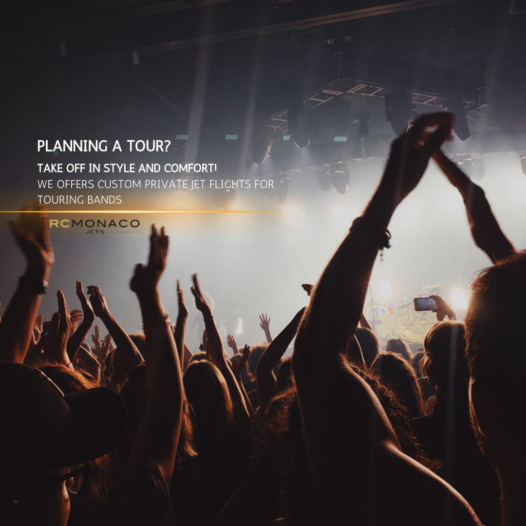 Blast Off to Success: How Hiring Private Jets with RC Monaco Jets Can Transform Your Music Tour