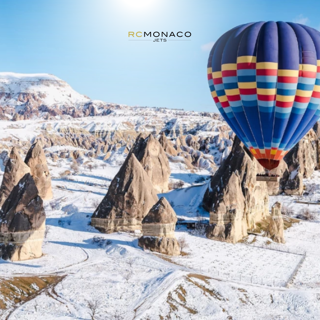 Discover the magic of Cappadocia in winter: a guide for your trip with RC Monaco Jets